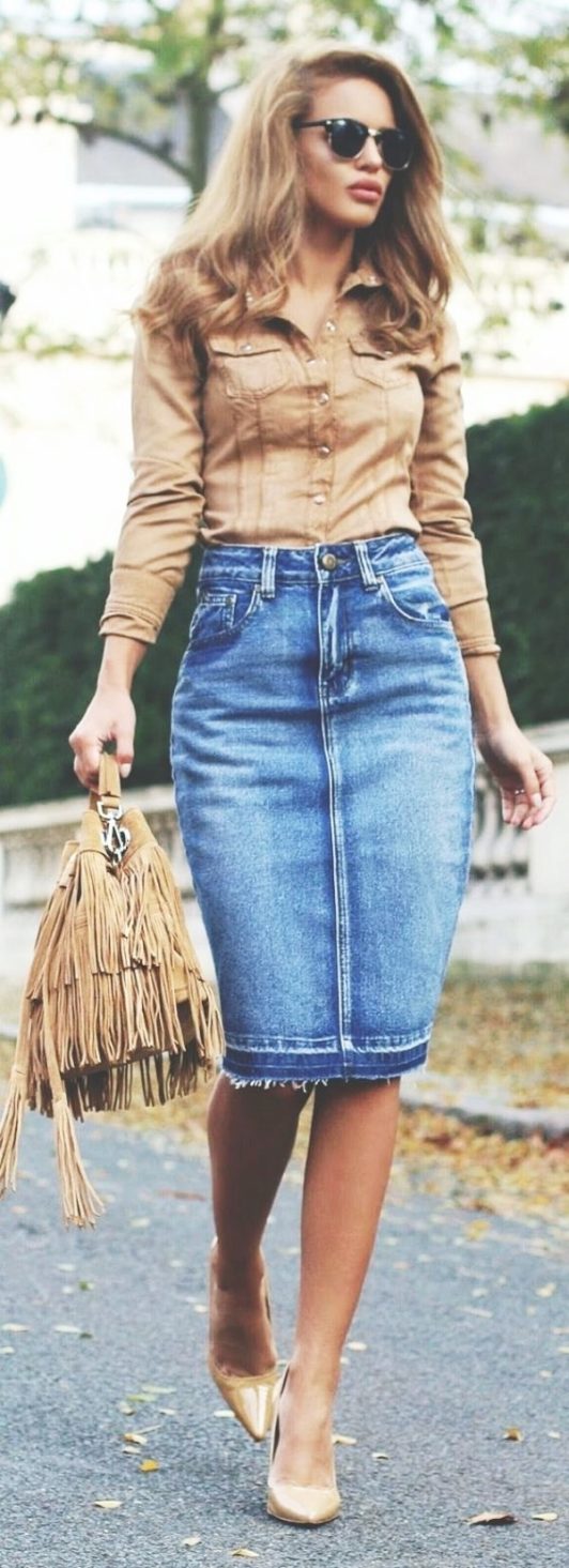 40 Ways To Wear Skirts in the Office Appropriately