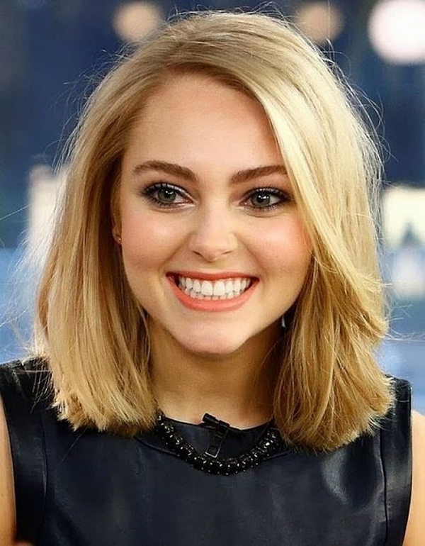 5best short hairstyles for round chubby faces. - Office Salt
