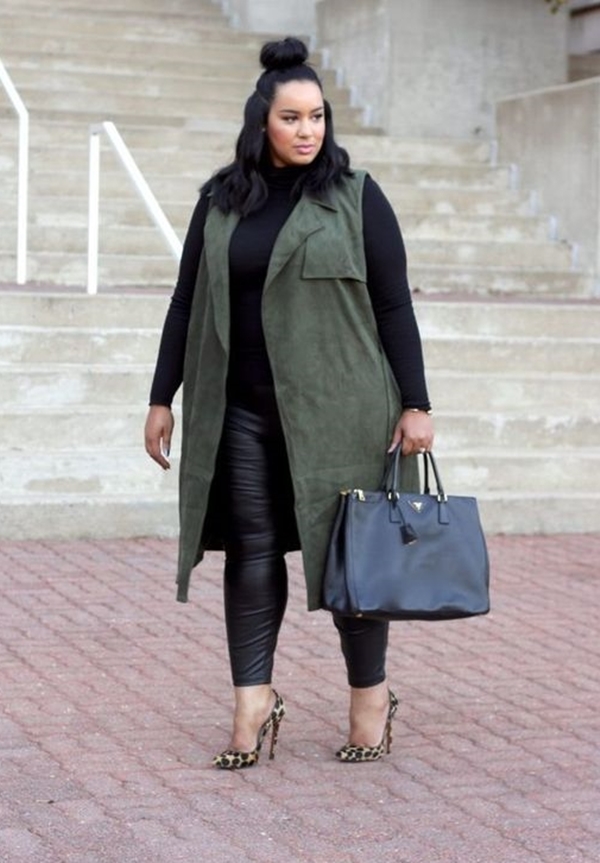 40 Complete Work Outfits for Plus Size Ladies Office Salt